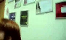 wow, this redhead girlfriend gives an amazing blowjob at work, she's such a whore 😍