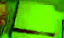 blond amateur obediently blows guy's big cock in pov