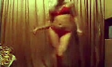 Blonde teen strips and dances solo 😍