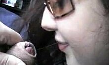 Brunette Sucks Uncutt Dick Outdoors