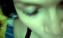 Amateur Blowjob Video Featuring Dark-Haired Slut In Close-Up