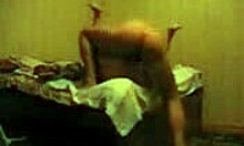 Dark-Haired Asian Brunette Beauty Deepthroats On Her Knees In Suggestive Anal Oral Scene