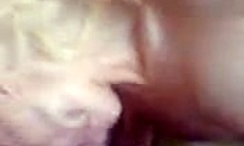 Curly-Haired Blonde Gets Fucked With Huge Toy