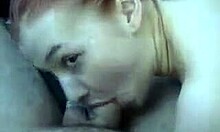 Redhead Sucks Thick Dick Of Boyfriend In POV