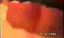 stockings-clad retro gf gets doggy style fucked by big cock