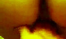 amateur in white panties fucked doggy on floor