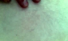 she moans while he fucks her tight ass outdoors close-up