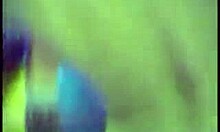 girlfriend in purple panties rides and gets fucked in close-up homemade video