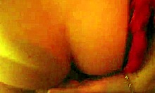 Trimmed pussy brunette bombshell in intense pov sex close-up