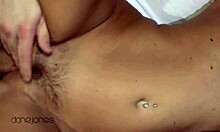 Blonde Caitlin Rides Cock to Climax on Bed