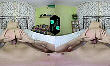 Blonde Teen Rides POV in VR