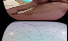 WICKY SWIMS OUT OF POOL FOR MOUTHFUL BLOWJOB