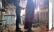 Red Saree Wife Delivers Intense Outdoor Blowjob in Official Localsex31 Video