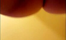 Amateur begs for cum inside during intense session