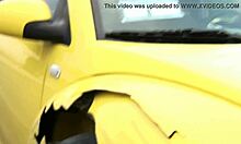 Watch this horny teen undress and show her beautiful body!