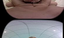 WICKY SWIMS OUT OF POOL FOR MOUTHFUL BLOWJOB