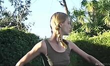 i shared my cute teen with pigtails between two big black cocks