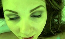 Dinner date turns intimate for hopeful guy with cute teen