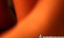 ilona gets lonely at home and proceeds to finger herself