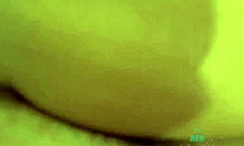 Blonde slut RIDES her man's COCK with tattoos and moans