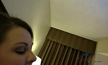 Dinner date turns intimate for hopeful guy with cute teen