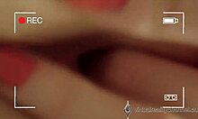 cute teen films herself fingering shaved pussy in bath