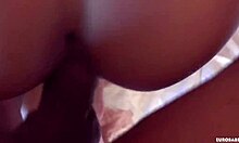 oh, sindy vega moaning loudly as he takes her from behind on the bed