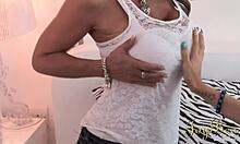 i invited two blonde lesbian friends for kinky group fun with a hung guy