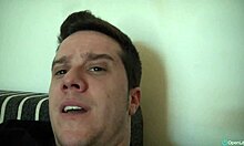 Girlfriend gets off in the shower while her BF waits. Can she finish before he notices?