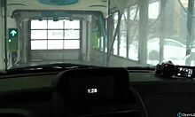 he films his gf stroking her body before riding him close-up