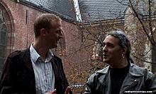 young teen blonde getting a mouthful of hard cock in stockings