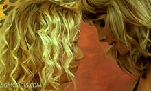 Hot homemade lesbian action with Gina and Sylvie