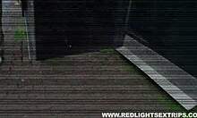 French guy enjoys oral from young teen slut on bed in homemade video