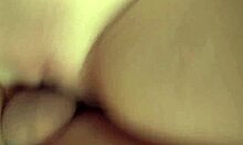 Cute Young Brunette Moaning While Riding Cock