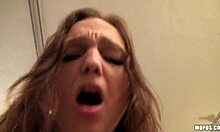 brunette cutie anne melbourne in a point of view act