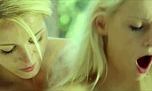 Lucky Guy Dominates Two Stunning Blonde Lesbians