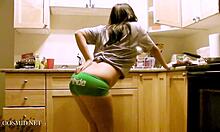 Mary's Unusual Hobby: Stripping While Baking Cookies