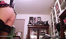 Ex GF plays with dildo in homemade clip 😉