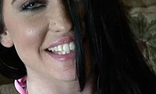 Emmanuelle London jerks him off, feel that