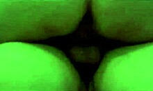 Tattooed Blonde Hottie Rides Hard Russian Cock In Bed