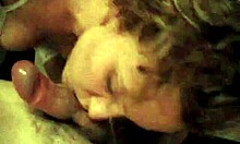 Curly Girl Sucks Cock with Passion