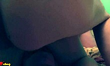 threesome amateur blowjob with chunky brunette