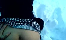 Cute Redhead Wearing Glasses Enjoys Nature Time Blowjob