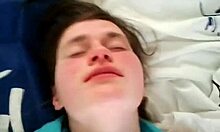 Cute Brunette Girlfriend Moans During Intense Homemade Fucking