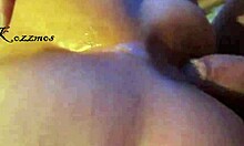 Bent Over Brunette Slut Takes It Hard in Both Holes on Bed in Homemade Clip. Her Moans Fill the Room.