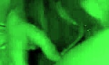 horny couple caught on black n white tape, ridin hard... oops