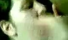 Slutty brunette expertly sucks her man’s cock in a steamy homemade POV clip