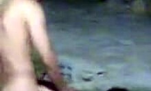 Chubby Brunette Couple Enjoys Homemade Missionary Session