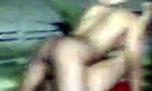 Chubby Brunette Couple Enjoys Homemade Missionary Session