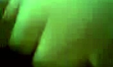 girlfriend tugs cock and rides in pov